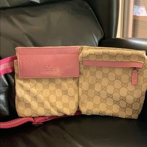 Gucci belt bag in pink